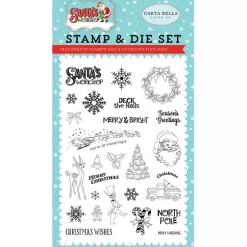 Sellos transparentes To All A Good Night Carta Bella