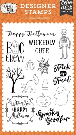 Sellos Transparentes Wickedly Cute Spooky Echo Park