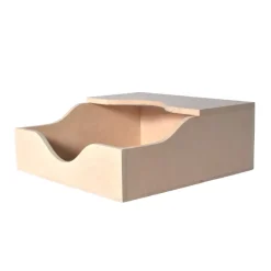 Servilletero de madera