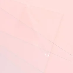 Set 5 Acetatos Transparentes con Film Protector Craftelier 0,5 mm