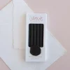 Set 6 Barras de Lacre Black Wax it Lora Bailora