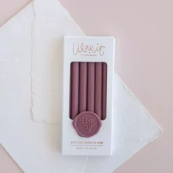 Set 6 Barras de Lacre Grape Wax it Lora Bailora