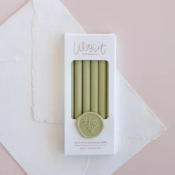 Set 6 Barras de Lacre Khaki Wax it Lora Bailora