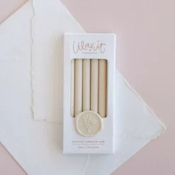 Set 6 Barras de Lacre Linen Wax it Lora Bailora