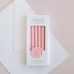 Set 6 Barras de Lacre Peach Wax it Lora Bailora
