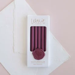 Set 6 Barras de Lacre Plum Wax it Lora Bailora