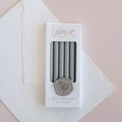 Set 6 Barras de Lacre Silver Wax it Lora Bailora