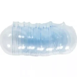 Set 6 Bolas de Plástico Transparente Azul Rayher 6cm