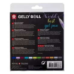 Set 12 Bolígrafos de gel Gelly Roll Moonlight 06 Sakura