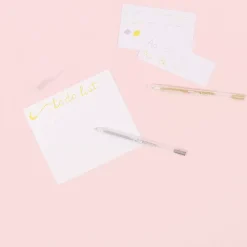 Set 2 Bolígrafos de Gel Metálicos Craftelier