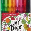 Set 8 Bolígrafos de Gel Signo My Bujo Uni-Ball