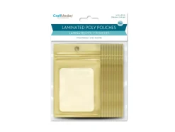 Set 10 Bolsas Ziplock Oro Multicraft