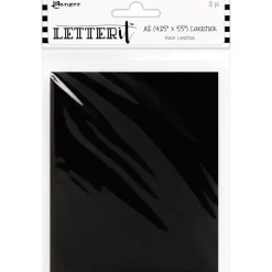 Set 12 cartulinas Black Letter It Ranger