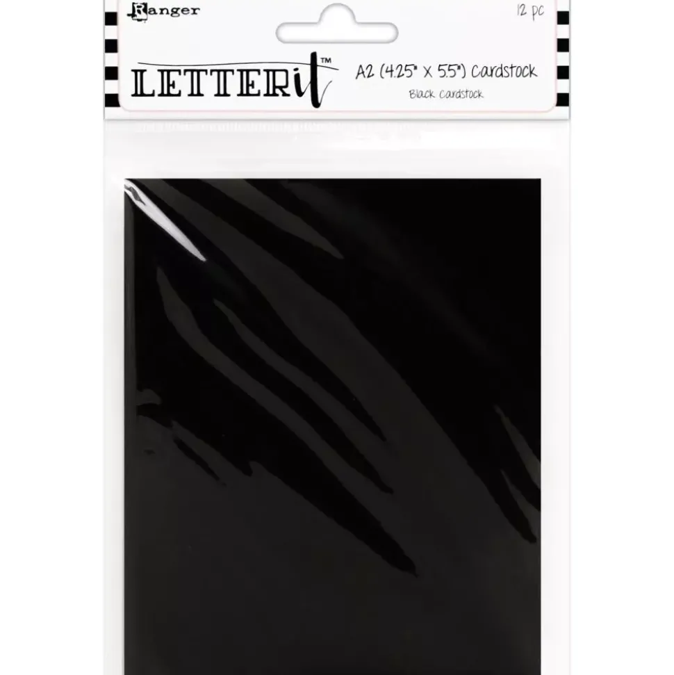 Set 12 cartulinas Black Letter It Ranger