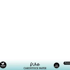 Set 10 cartulinas Blanco Essentials Collection Studio Light 30x30cm
