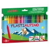 Set 24 ceras plásticas de colores PlastiAlpino Alpino