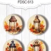 Set 4 Chapas Bright Autumn #2 Fabrika Decoru