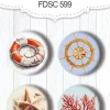 Set 4 Chapas Sea of Dreams #2 Fabrika Decoru