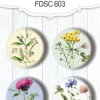 Set 4 Chapas Summer Meadow #1 Fabrika Decoru