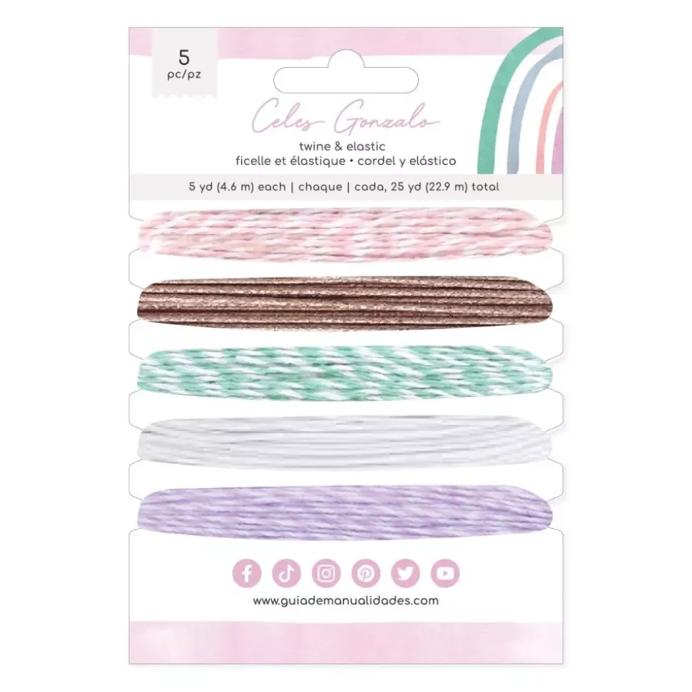 Set 5 cordones Rainbow Avenue Celes Gonzalo