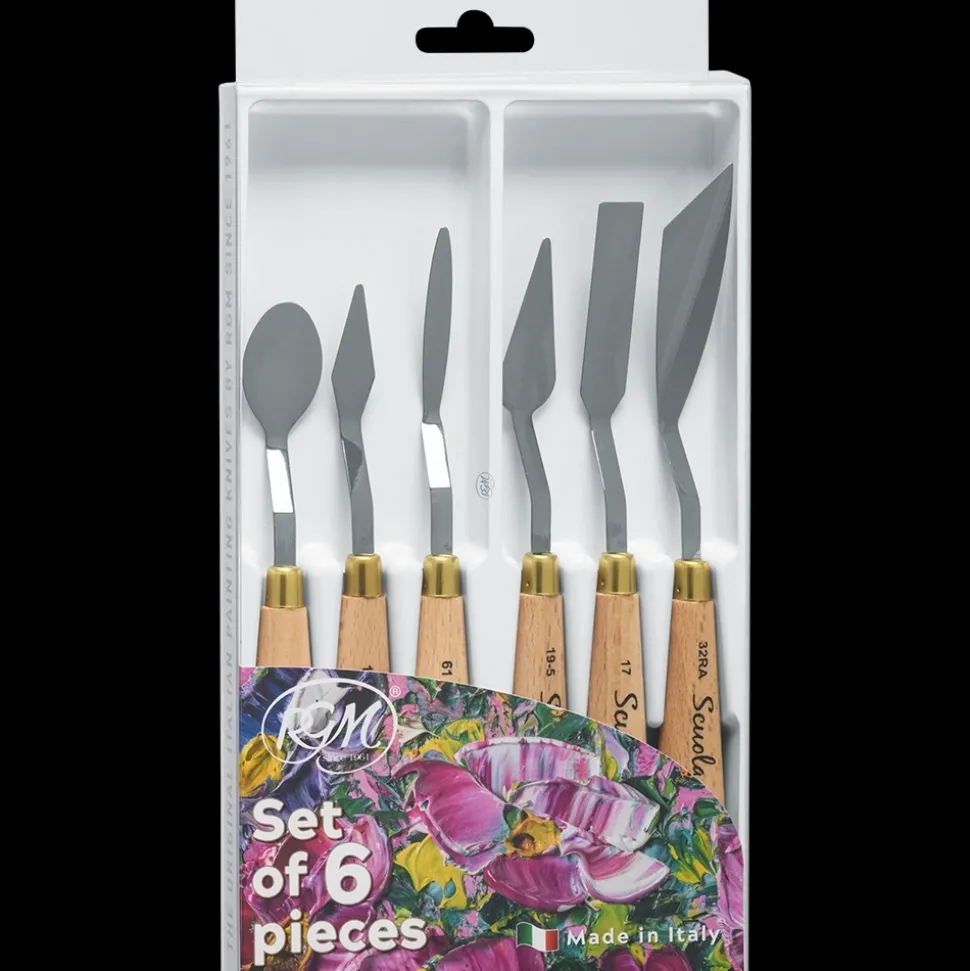 Set 6 espátulas Classic School RGM