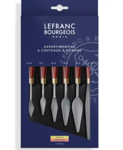 Set 6 Espátulas Lefranc & Bourgeois