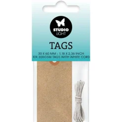 Set 10 etiquetas pequeñas Essentials Studio Light