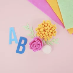 Set 2 Fieltros Azul Bebé Craftelier 30x30cm