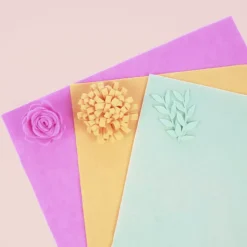 Set 2 Fieltros Rosa Bebé Craftelier 30x30cm