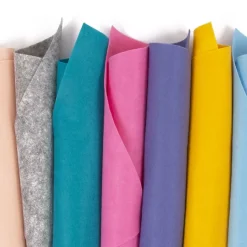 Set 2 Fieltros Verde Menta Craftelier 30x30cm