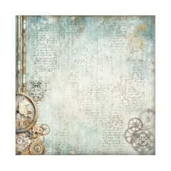 Set 4 hojas de tela Fabric Master of Magic Stamperia 30x30cm