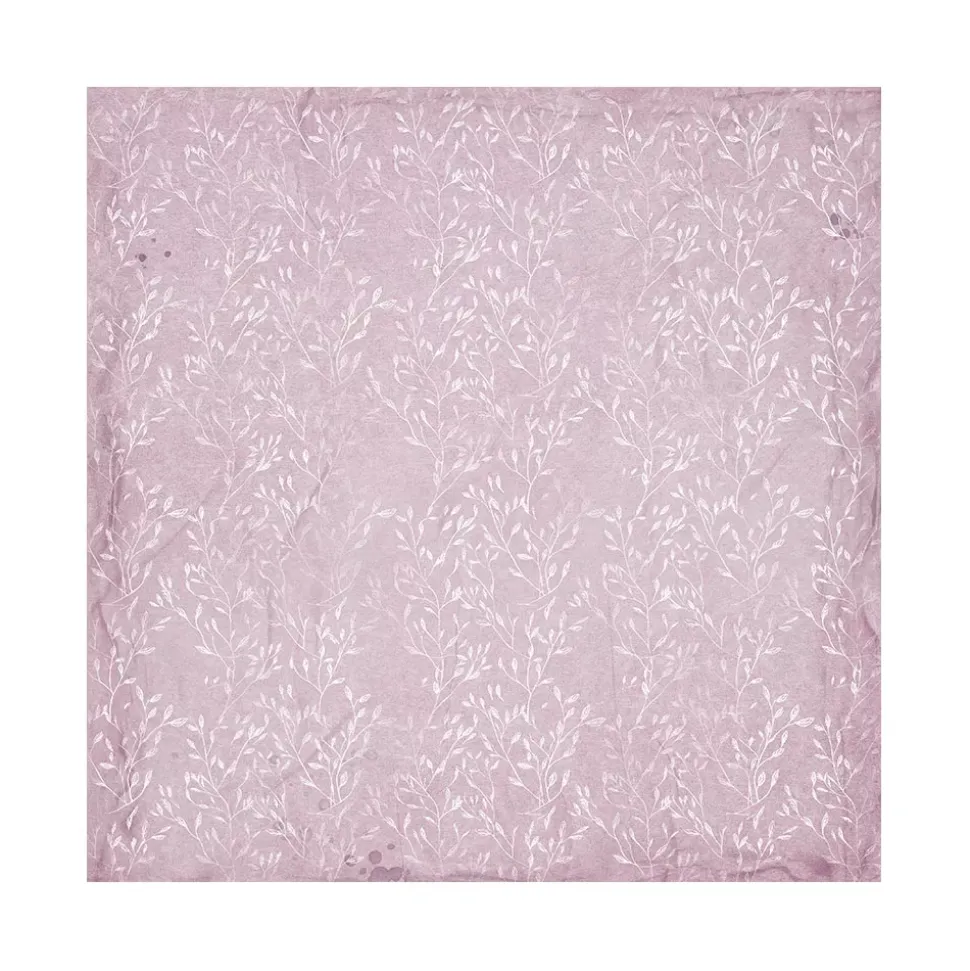 Set 4 hojas de tela Fabric Lavender Stamperia 30x30cm