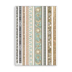 Set 8 hojas de washi tape Fortune Stamperia A5