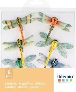 Set 6 Libélulas Con Pinza Artemio