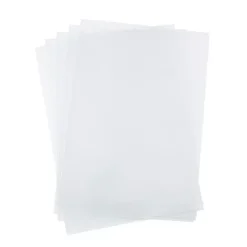 Set 5 Láminas Acetato Grueso Tonic A4 0,38mm