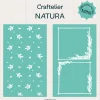 Set 2 mini carpetas de embossing Natura Craftelier