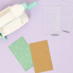 Set 2 mini carpetas de embossing Natura Craftelier