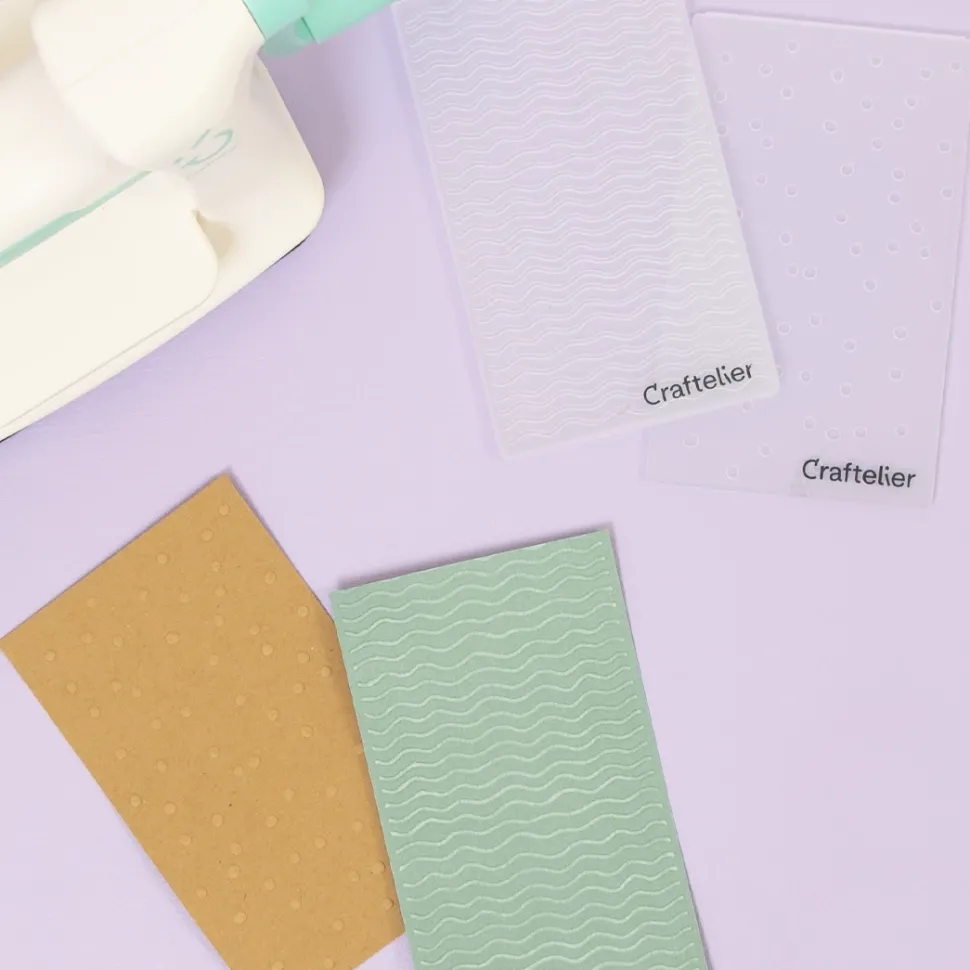 Set 2 mini carpetas de embossing Verano Craftelier