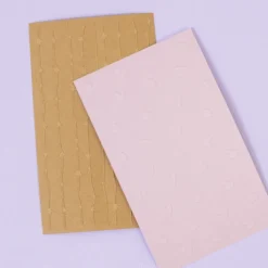 Set 2 mini carpetas de embossing Amor Verdadero Craftelier