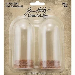 Set 2 Mini Cúpulas de Cristal Idea-Ology Tim Holtz