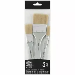 Set 3 Paletinas Cerda Natural Liquitex