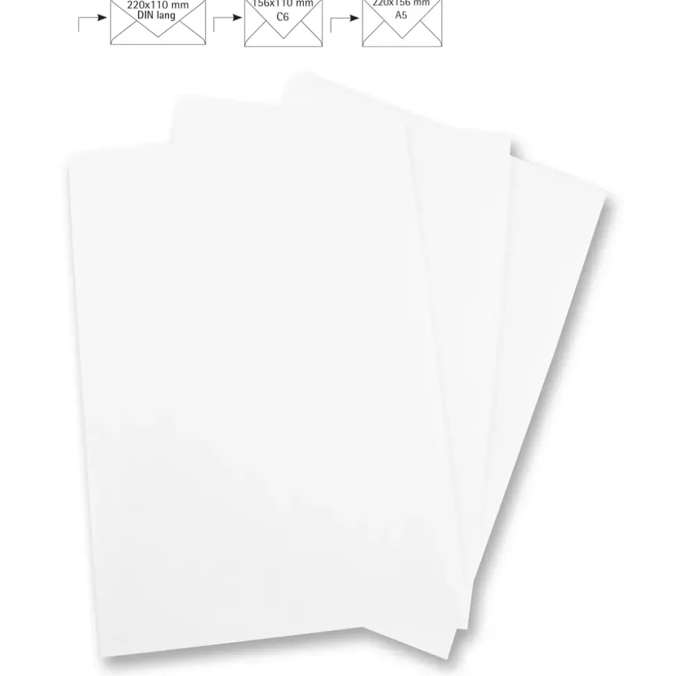 Set 5 Papeles Blanco Rayher A4