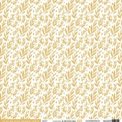 Set 4 papeles vellum À Petits Pas Girl Florilèges Design 30x30cm