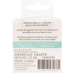 Set 3 Pigmentos Fosforescentes Color Pour Resin American Crafts 30ml