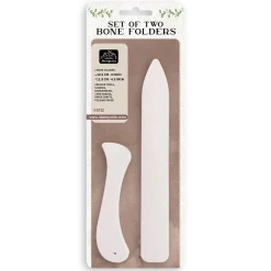 Set 2 plegaderas de hueso Create Happiness Stamperia