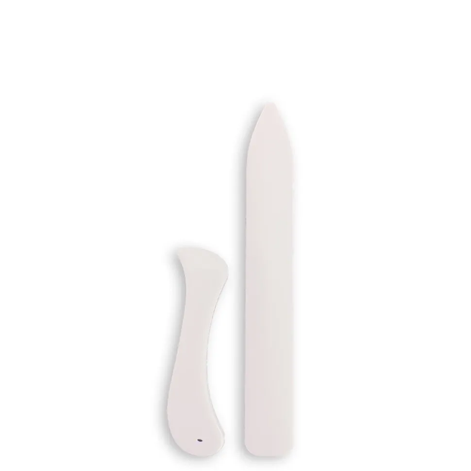 Set 2 plegaderas de hueso Create Happiness Stamperia