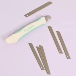 Set 10 recambios hojas de cutter profesional Craftelier 13,7cm