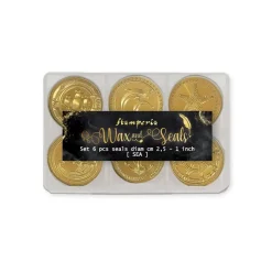 Set 6 sellos de lacre Silent Sea Stamperia