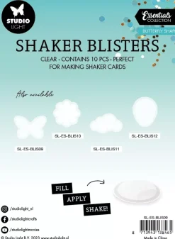 Set 10 Shaker Blisters Mariposa Essentials Studio Light