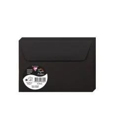 Set 20 sobres negros Pollen Clairefontaine 114x162mm